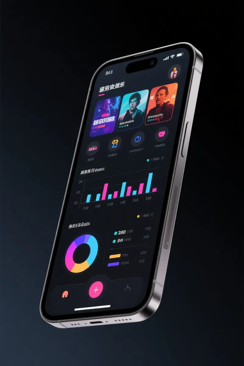 摩登3娱乐 APP 界面展示